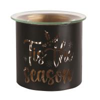 Aroma Black & Gold Tis the Season Jar Sleeve & Wax Melt Warmer Extra Image 1 Preview